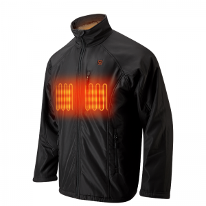 Nuova giacca riscaldata di stile per gli uomini, cappotto casual per l\'indossamento invernale