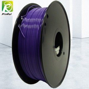 Pinrui di alta qualità da 1 kg della stampante 3D PLA della stampante del filamento di colore viola scuro