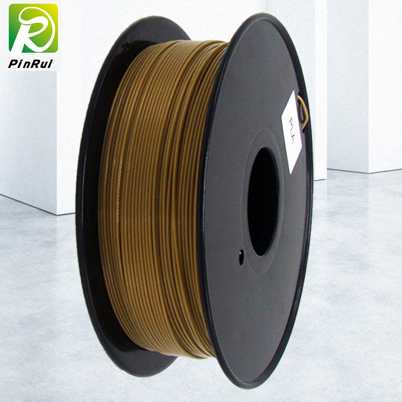 Pinrui di alta qualità di alta qualità 1kg Stampante 3D PLA a filamento colore oro