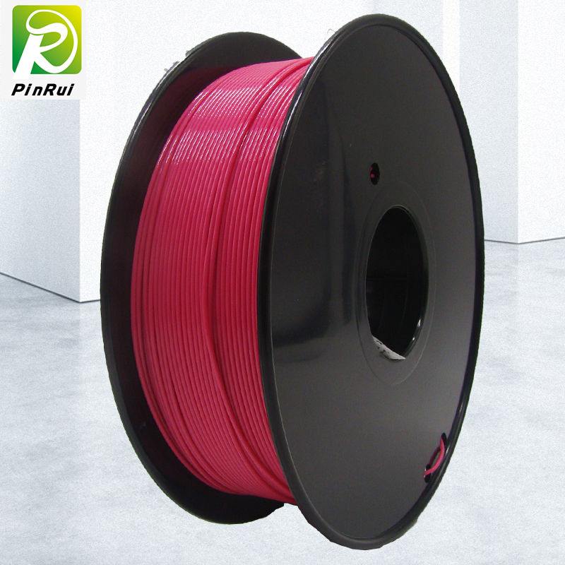 Pinrui di alta qualità 1kg Stampante 3D Stampante filament Dark PinkColor