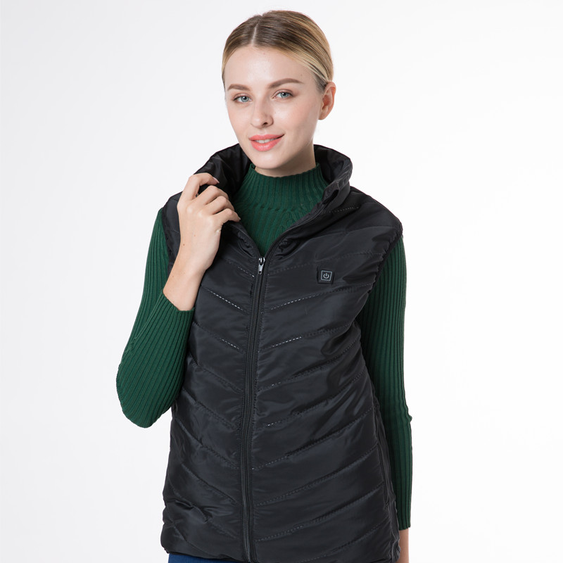 Inverno alla moda riscaldamento elettrico per donna gilet, giubbotto per la stagione invernale