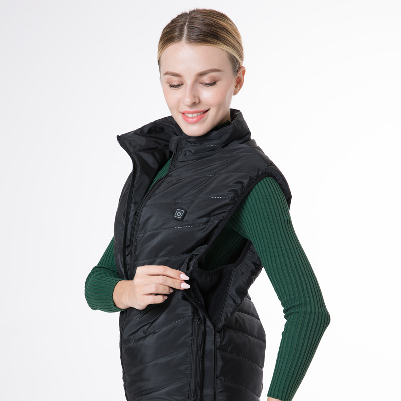 Inverno alla moda riscaldamento elettrico per donna gilet, giubbotto per la stagione invernale