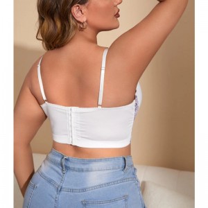 Plus Contrast Lace Southire Bra