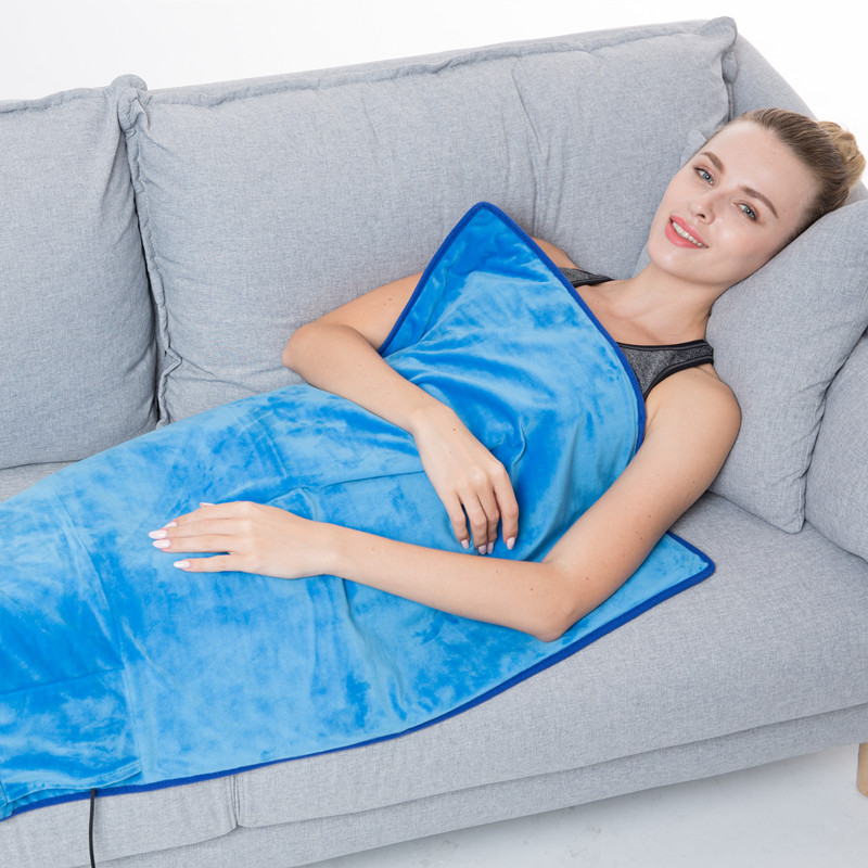 Coperta riscaldata elettrica, coperta da viaggio in pile riscaldata per auto, camion, SUV \\ 'S