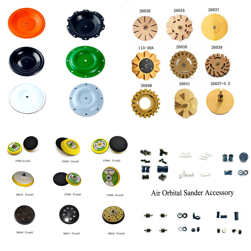 Una varietà di accessori pneumatici può essere personalizzata