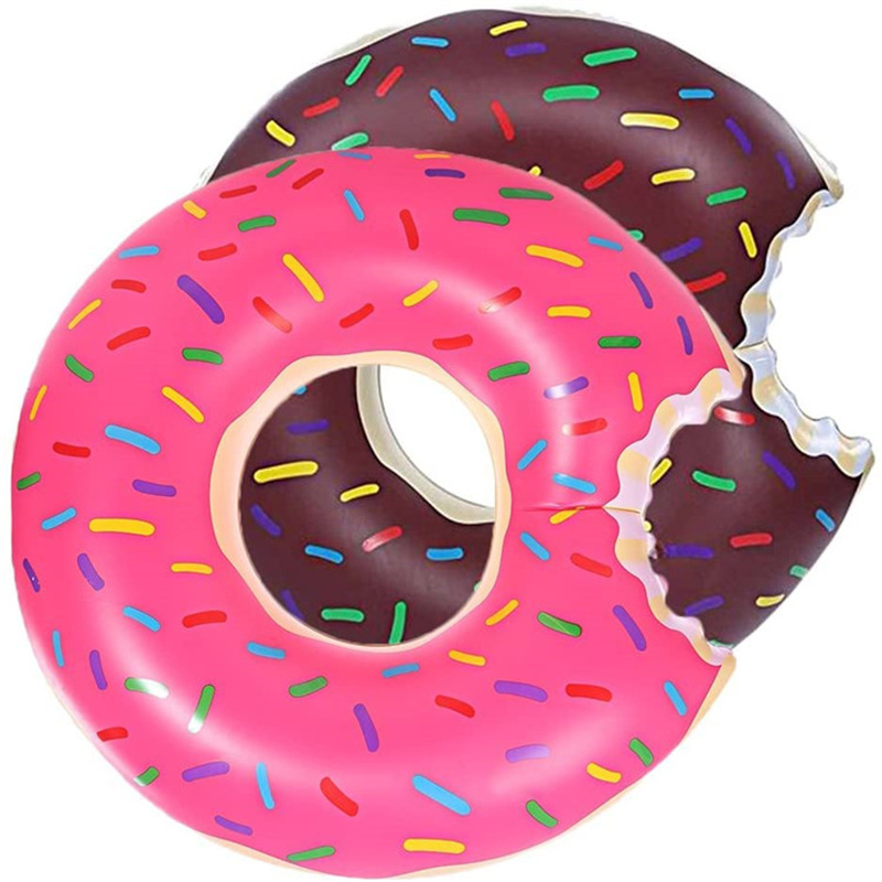 Donuts Children \\\\ \\\\'s gonfiabile con palloncino danuoto, tubo anello dinuoto