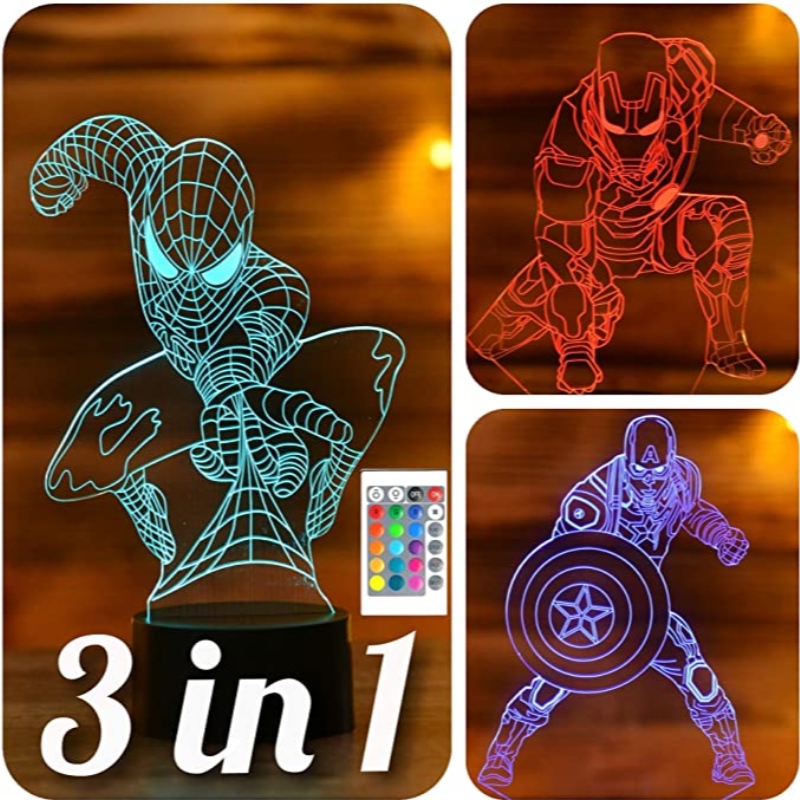 Lucenotturna acrilica 3D