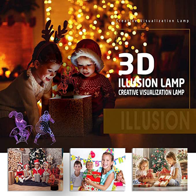 Lucenotturna acrilica 3D