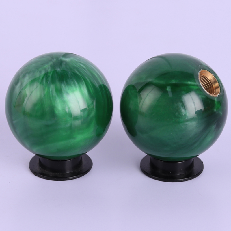 Fabbrica Commercio all'ingrosso CUSTOM CUSTOM MANUALE MANUALE RACING ADATTAMENTO Adattamento Adattamento Gear Shift Knob Resina Testa a sfera con adattatori Manopola e adattatore per spostamento inciso