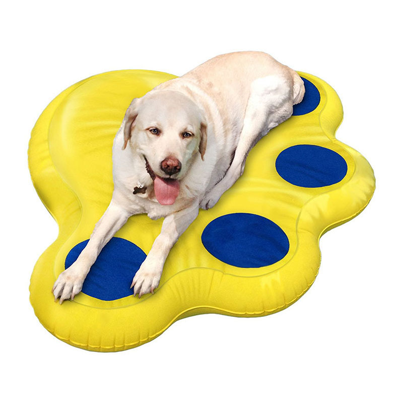 Filetta per animali domestici gonfiabile in PVC della fabbrica del PVC per il cane, il galleggiante del cane per la piscina, soggiorno gonfiabile del galleggiante per i cani