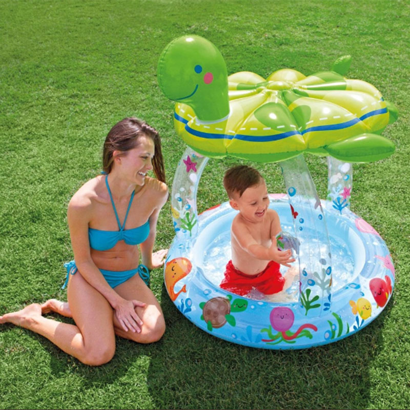 Piscina gonfiabile della tartaruga del mare per il bambino