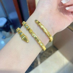 Fabbrica dei gioielli Tuochen 24k/18K/14k/10K/9K Bracciale in oro per le donne regalo