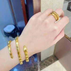 Fabbrica dei gioielli Tuochen 24k/18K/14k/10K/9K Bracciale in oro per le donne regalo