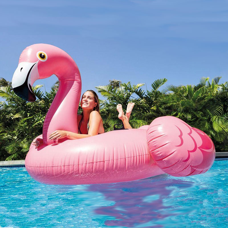 FLAMINGO DI VENDITA DELL'ABIETTORE, GIOCO DI NOTTO INFLATABILE PVC, GIOCO PER GIOCHI