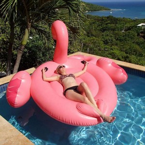 FLAMINGO DI VENDITA DELL\'ABIETTORE, GIOCO DI NOTTO INFLATABILE PVC, GIOCO PER GIOCHI