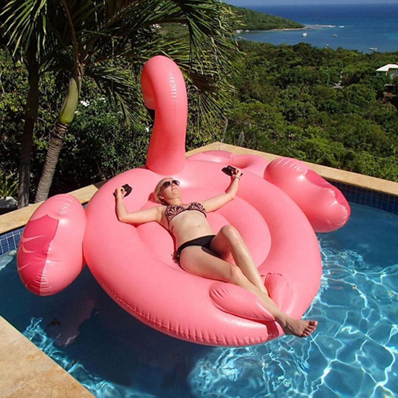 FLAMINGO DI VENDITA DELL'ABIETTORE, GIOCO DI NOTTO INFLATABILE PVC, GIOCO PER GIOCHI