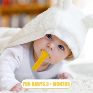 Pinza per chiacchiere marmellate Spanner Forma BPA GIOCHI DI TEETHING SILICO BASCHE