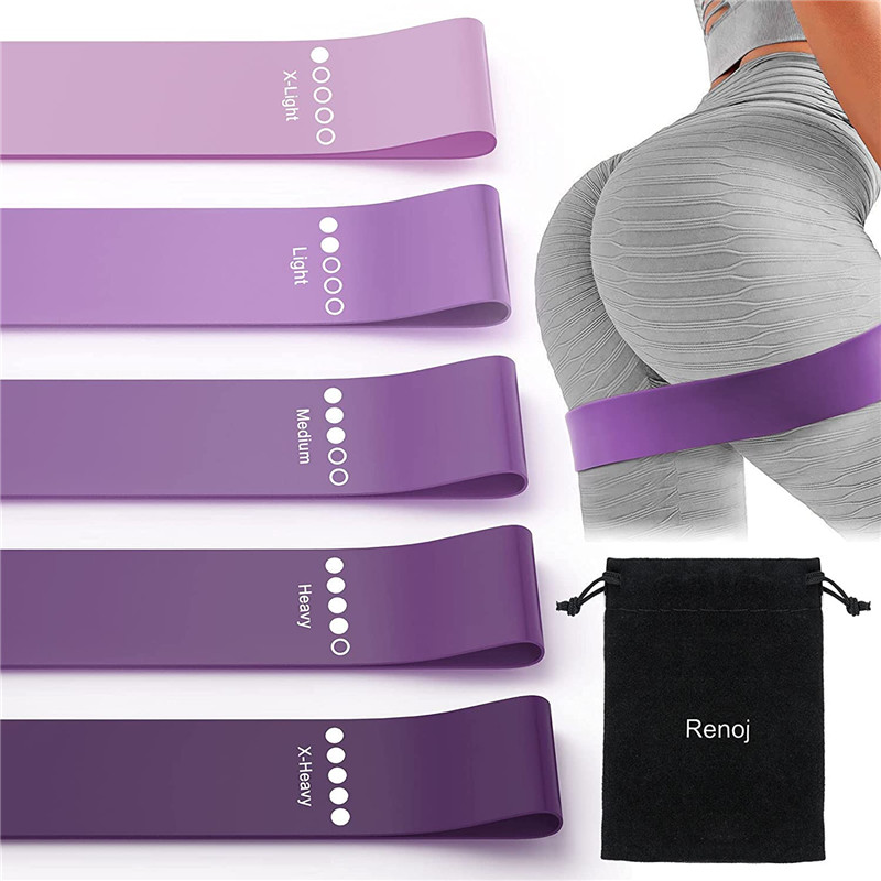 Elastico per la resistenza allo yoga Equipaggiamento di fitness esterno per esterni 0,35 mm-1,1 mm PILATIS SPORT ALL'allenamento Elastico bande elastiche