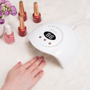 Macchina per fototerapia a doppia faccia traspirante per manicure arcobaleno 12
