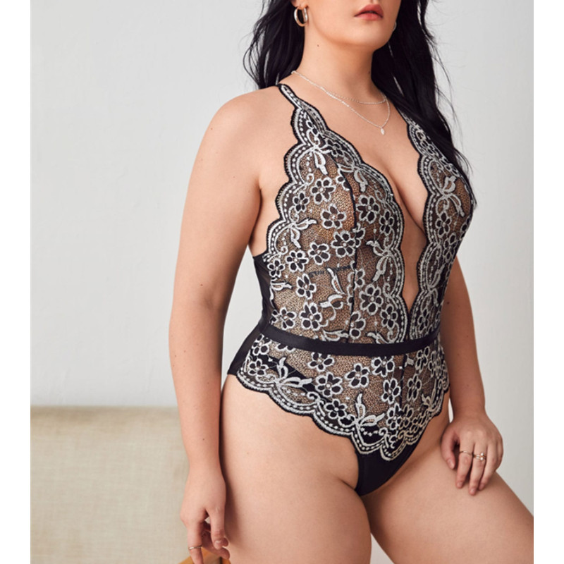 Cinghie incrociate senza schienale, biancheria intima monopezzo sexy, produzione e vendita all'ingrosso di fabbrica