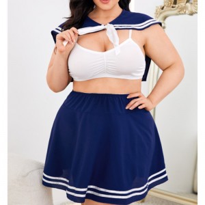 Università femminile Uniforme Uniforme tentazione 3 pezzi Produzione all\'ingrosso