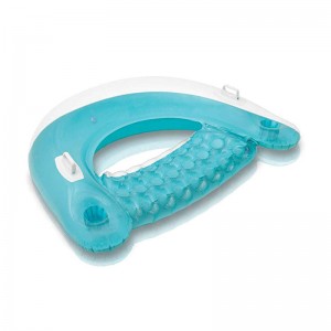 Caldo PVC Sflable Recliner divano Float Letto galleggiante da spiaggia per esterni