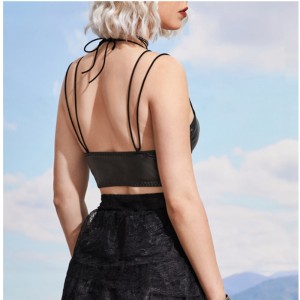 Piccole biancheria intima sexy in pelle brasiliana, produzione all\'ingrosso di fabbrica.