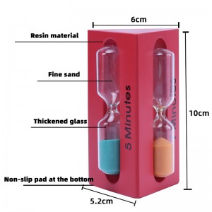 3-in-1 3/5/7 minuti di legno triangolare sabbia per clessidra per bambini orologio orologio sandclass decorazione per la casa ampulheta regali segreti