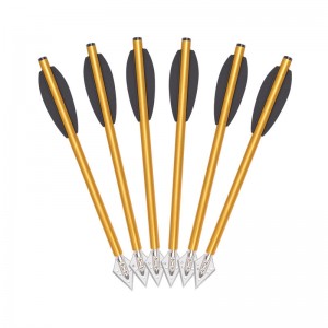 Bulloni freccia in alluminio da 160 mm per la balestra a pistola a caccia all\'aperto