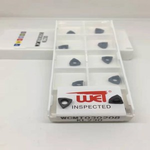 WCMT Inserisci acciaio di lavorazione, acciaio inossidabile, ghisa, lega di alluminio, ottone