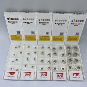 WCMT Inserisci acciaio di lavorazione, acciaio inossidabile, ghisa, lega di alluminio, ottone