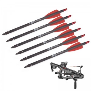 Elongarrow 7,5 pollici R9 Cobra Adder Crossbow Bolts