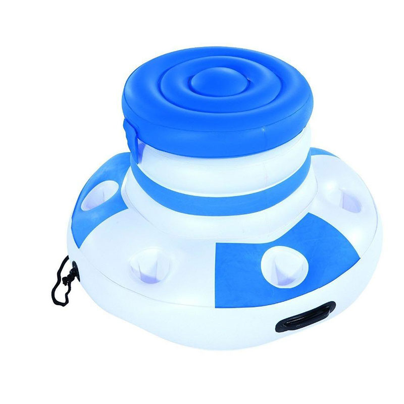 Piscina per secchio di ghiaccio gonfiabile galleggiante per adulti cubi di ghiaccio di plastica bevi supporto pernuoto accessori giocattoli da piscina Boia Piscina