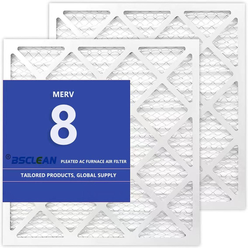 Amazon Hot Sale 20x 20x1 MERV 8 G4 FORNACE AC Pannello di cartone HVAC Pre filtro