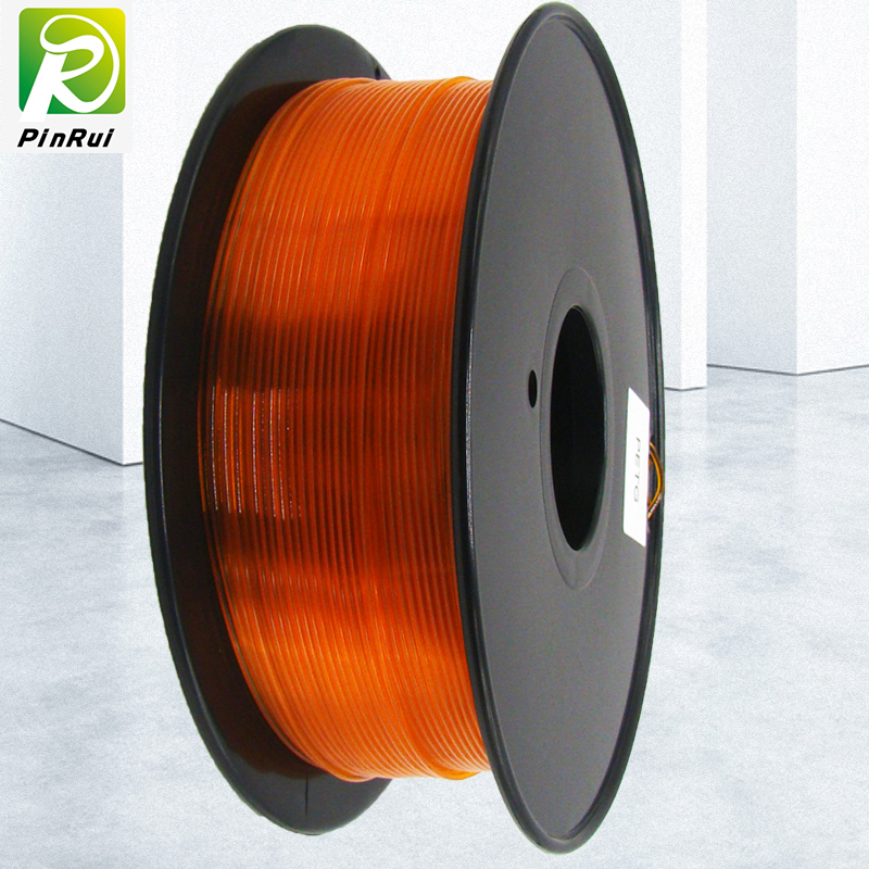 Pinrui 3D Stampante 1.75mmtG Filament Orange Colore per stampante 3D