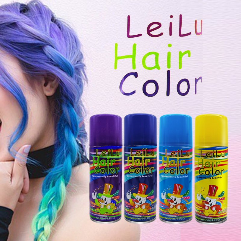 Spray per capelli temporanei per capelli per capelli color oem spray per capelli per capelli temporanei