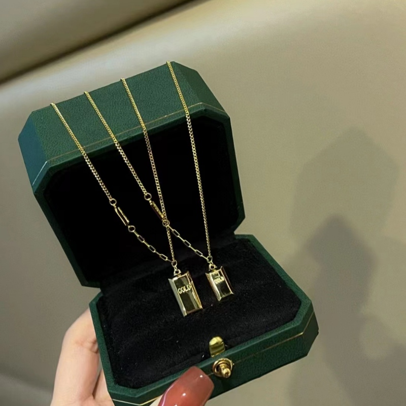 Nuova stile di moda 999 5g Technology Gold Collana per ragazza