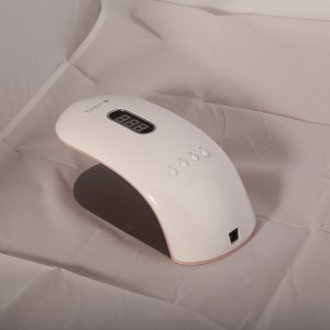 La donna può contenere metà della lampada terapeutica della luce del cielo arcobaleno 2