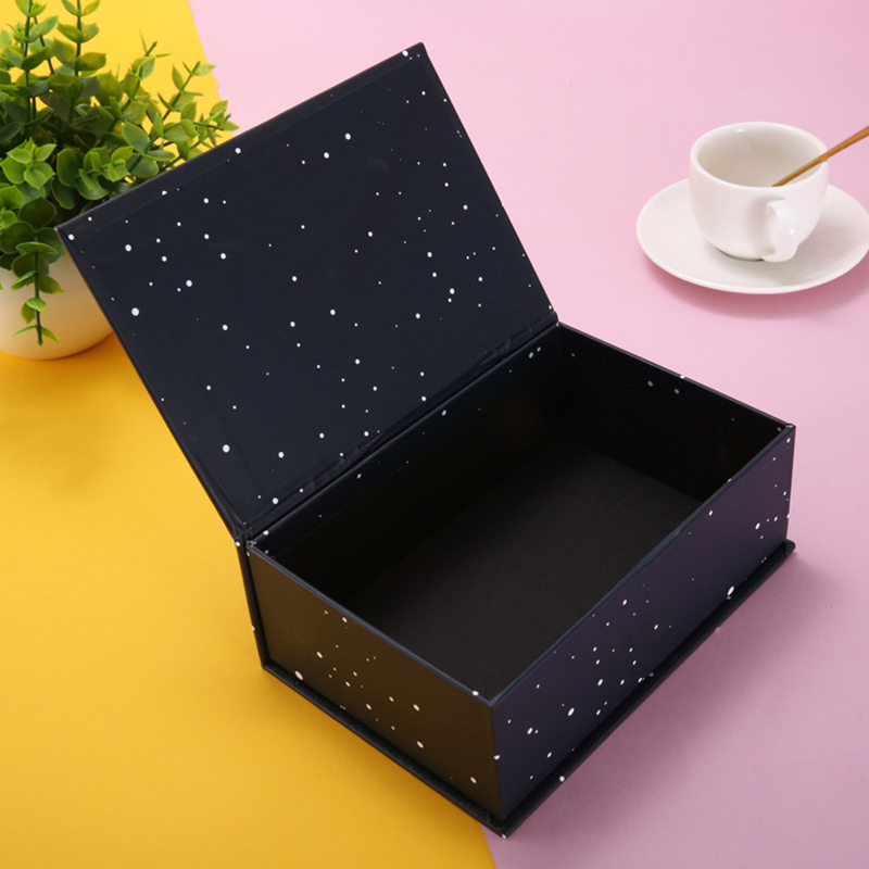 Riquadro regalo per cosmetici Tiandi personalizzata pieghevole pieghevole della carta bianca scatola a flip box quadrato confezione regalo