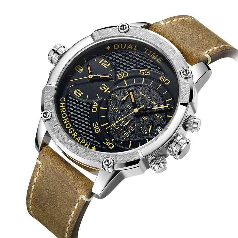 Danlei Gorman RM220 Watch Top Top Luxury Brand Waterroproof Watch Quart Ziuting Dropshipping in pelle militare