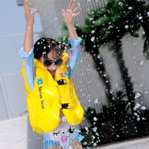 Giacca di salvataggio dei bambini grandi giubbotto da galleggiamento anello dinuoto leggero