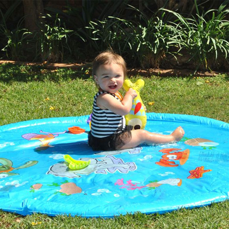 Kid gonfiabile per il tappetino da gioco per gioco di piscicli gonfiabili per bambini