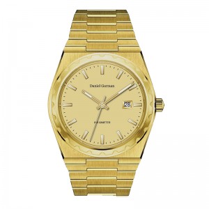 orologi uomini polso in acciaio inossidabile multifunzione quarzo orologio dg9001