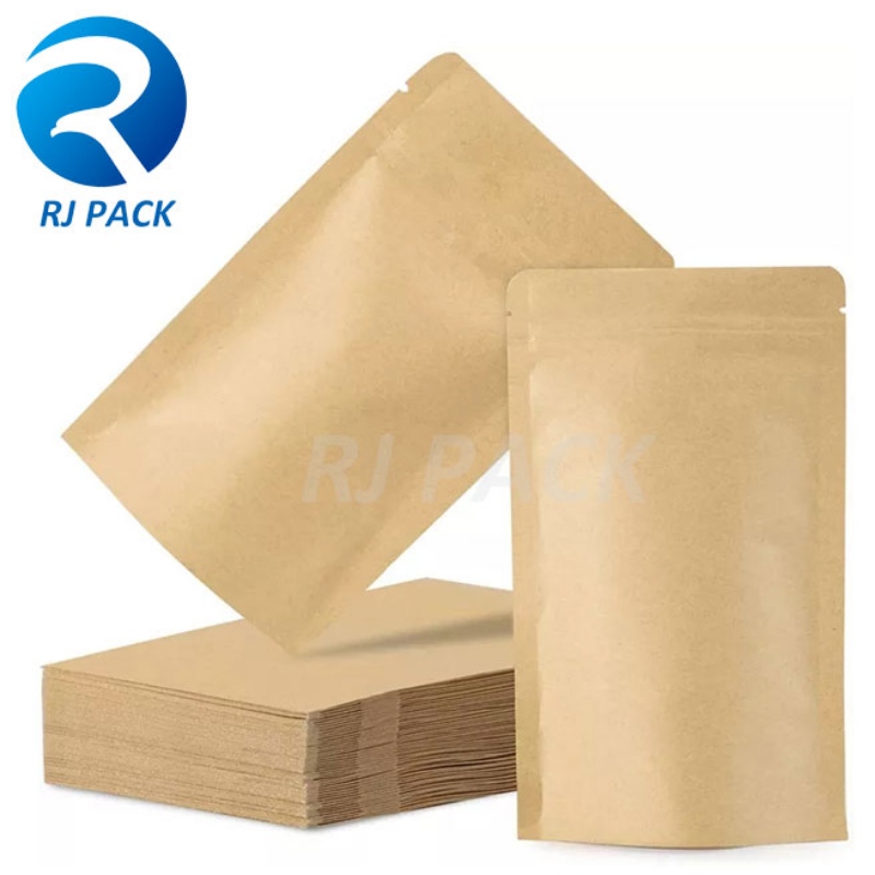 Tasch di carta kraft puro rivestito a un lato