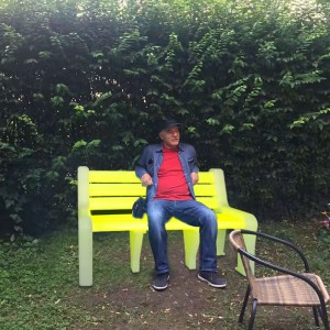 panchine parchi luminose a LED per l\'esterno, panca da giardino a batteria in plastica PE, giardino d\'inverno, patio, prato o sedile da giardino, può sopportare 600 kg