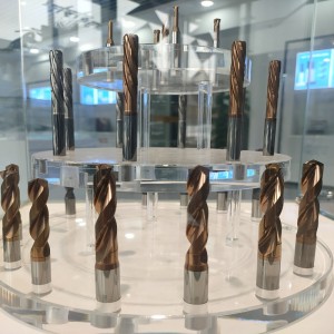 trapano in acciaio di tungsteno rivestito