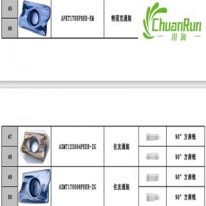 Inserti da taglio pesanti