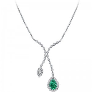 Nuovo S925 Silver 10ct Pa Pa collana a forma di sirena a forma di goccia per ragazze