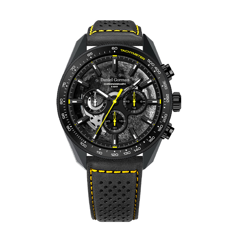 Daniel Gormandg9006 Guarda gli uomini orologi oem in acciaio inossidabile movimento giapponese cronografo orologio da uomo in zaffiro
