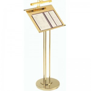 Rack pubblicitario per la pubblicità del marchio di lobby di ristorante dell\'hotel